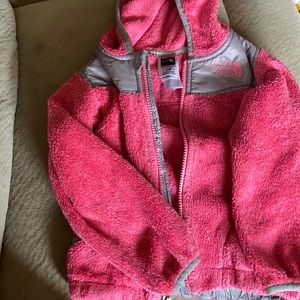 Girls the north face hoodie size 4t